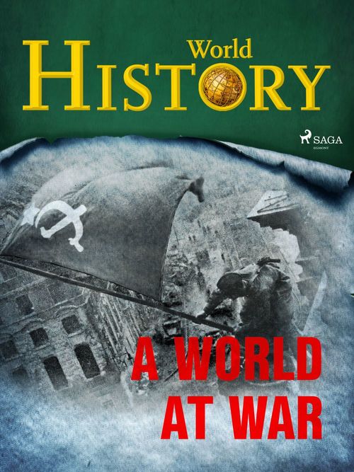 Couverture ebook de A World at War, de World History