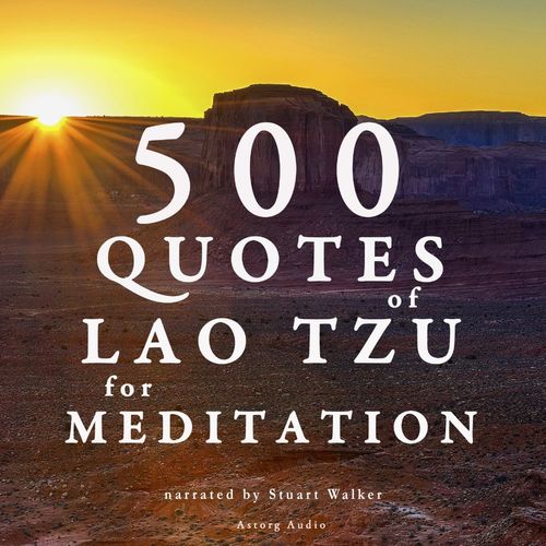 audiobook cover of 500 Quotes of Lao Tsu for Meditation, by Lao Tzu