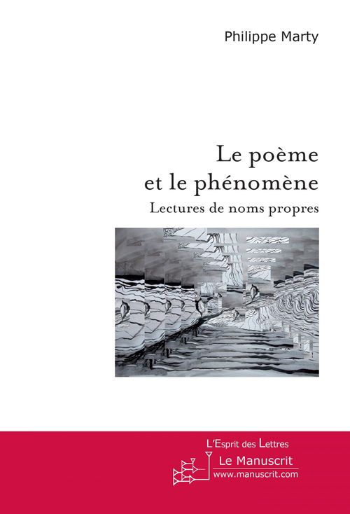 Couverture ebook de Le poème et le phénomène, de Philippe Marty