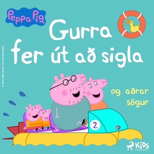 Couverture audiobook de Gurra Grís - Gurra fer út að sigla og aðrar sögur, de Mark Baker, Neville Astley