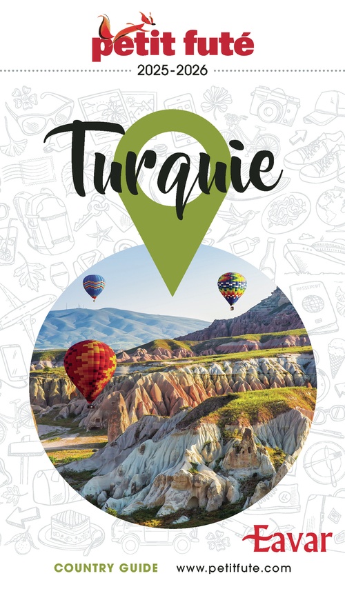 Couverture ebook de Guide Turquie 2025/2026 Petit Futé, de Collectif petit futé