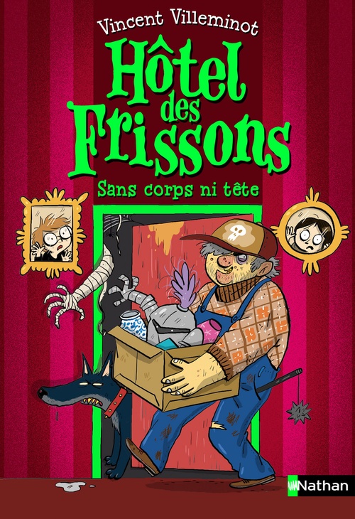 Couverture ebook de Hôtel des frissons - Sans corps ni tête, de Vincent Villeminot