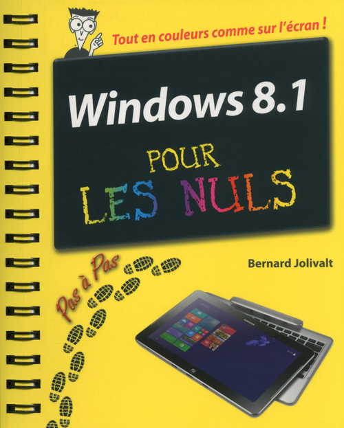 ebook cover of Windows 8.1 Pas à pas pour les nuls, by Bernard Jolivalt