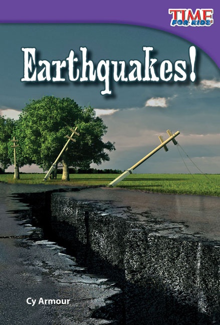 ebook cover of Earthquakes!, by Cy Armour