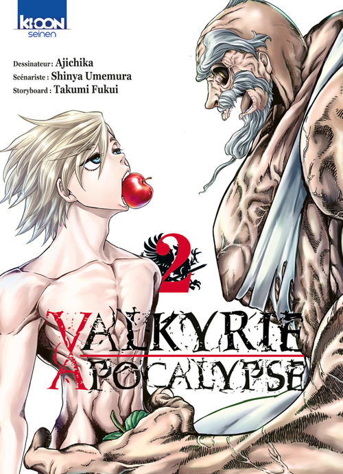 Couverture ebook de Valkyrie Apocalypse T02, de Takumi Fukui, Shinya Umemura, Ajichika