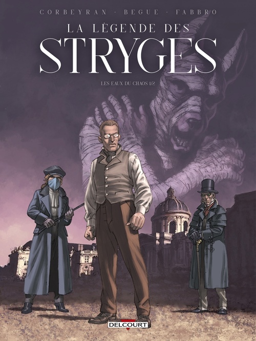 ebook cover of La Légende des Stryges T01 - Les eaux du Chaos, by Eric Corbeyran