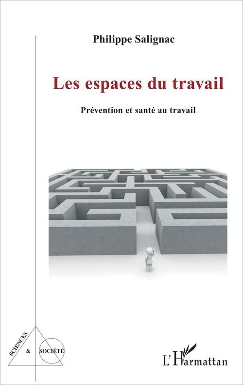 Couverture ebook de Les espaces du travail, de Philippe Salignac