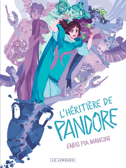 Couverture ebook de L'héritière de Pandore, de Fabio Mancini