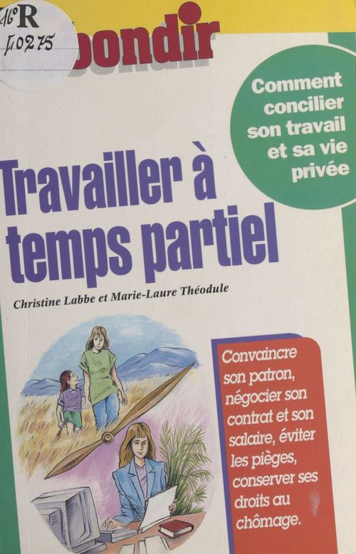 ebook cover of Travailler à temps partiel, by Labbe