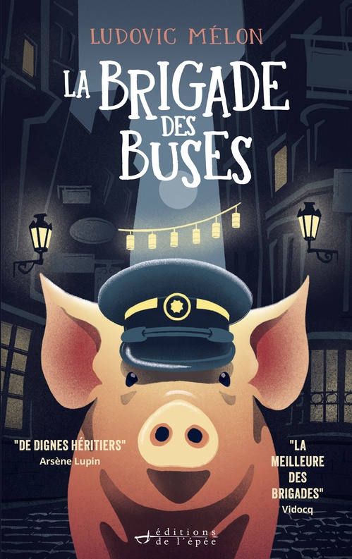 ebook cover of La Brigade des buses, by Ludovic Mélon