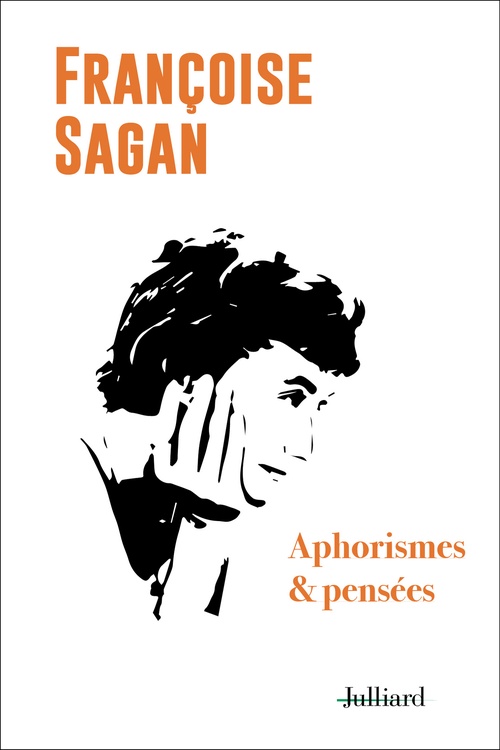 Couverture ebook de Aphorismes et pensées, de Françoise Sagan