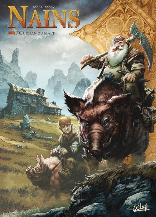 Couverture ebook de Nains T17 - Gurdan du Malt, de Nicolas Jarry