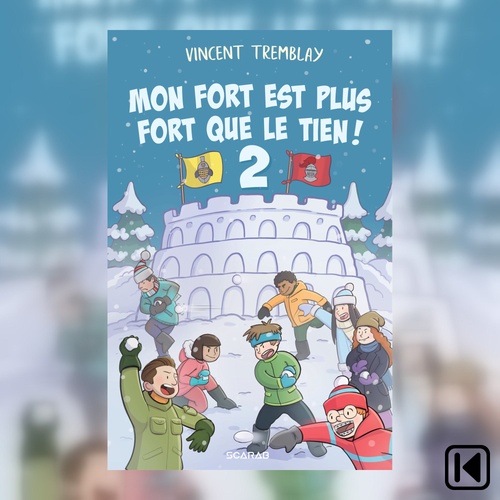 Couverture audiobook de Mon fort est plus fort que le tien tome 2, de Vincent Tremblay