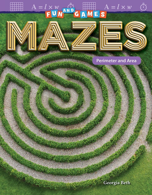 ebook cover of Fun and Games: Mazes, by Georgia Beth