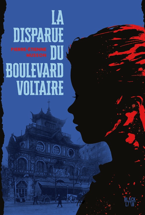 ebook cover of La disparue du boulevard Voltaire, by Pierre-Étienne Musson