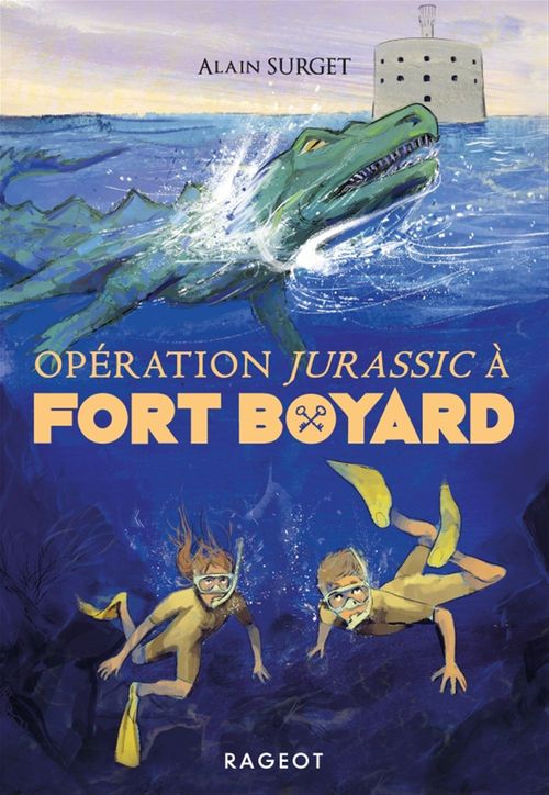 Couverture ebook de Opération Jurassic à Fort Boyard, de Alain Surget