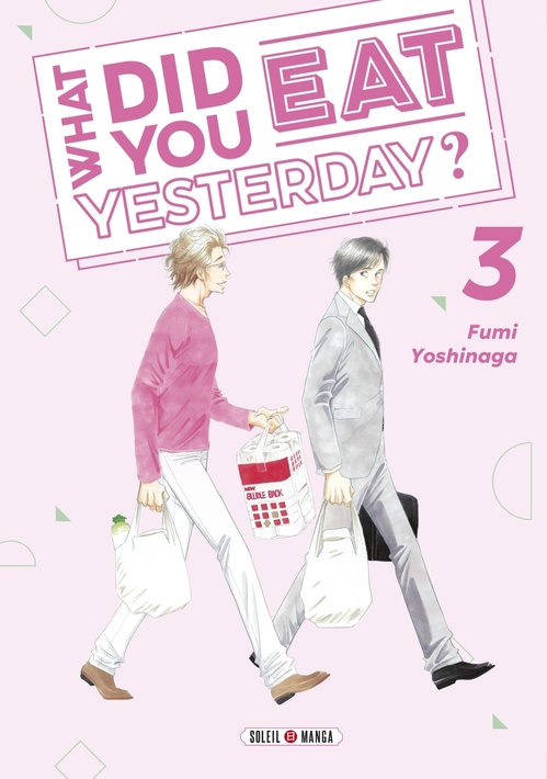 Couverture ebook de What did you eat Yesterday ? T03, de Fumi Yoshinaga