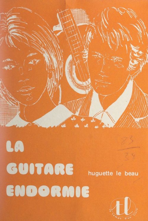 Couverture ebook de La guitare endormie, de Huguette Le Beau