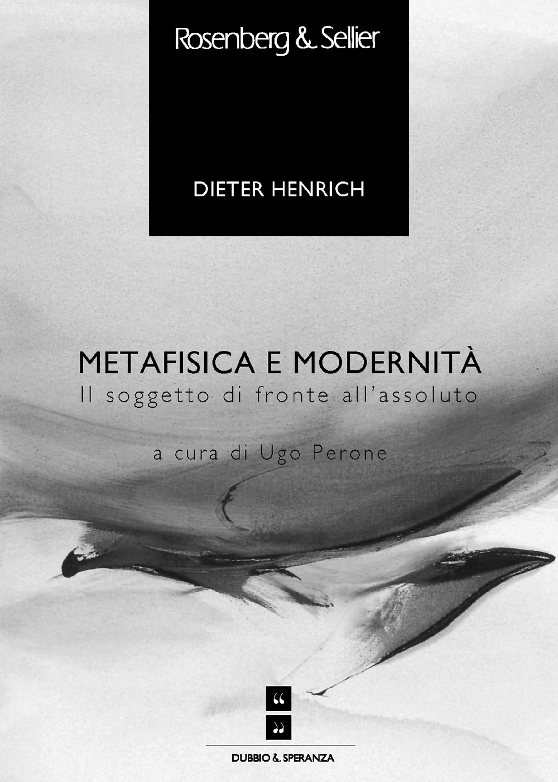 Couverture ebook de Metafisica e modernità, de Dieter Henrich