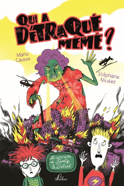 Couverture ebook de Qui a détraqué mémé ?, de Manu Causse, Stéphane Nicolet