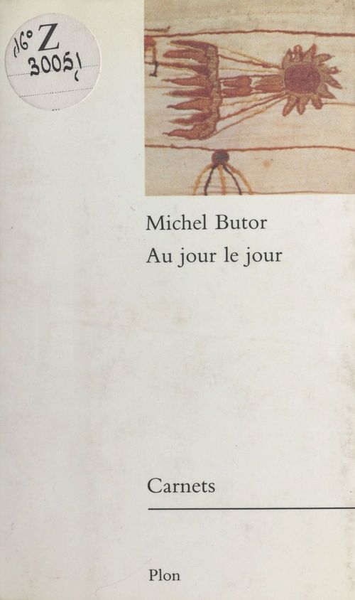 ebook cover of Au jour le jour : Carnets, 1985, by Michel Butor