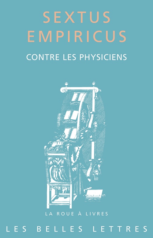 ebook cover of Contre les physiciens, by Sextus Empiricus