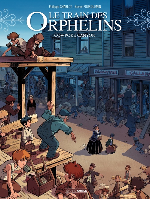 Couverture ebook de Le Train des orphelins - Tome 5, de Philippe Charlot, Xavier Fourquemin