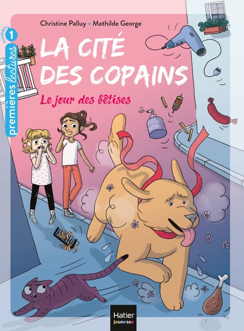 Couverture ebook de La cité des copains - Le jour des bêtises GS/CP 5/6 ans, de Christine Palluy