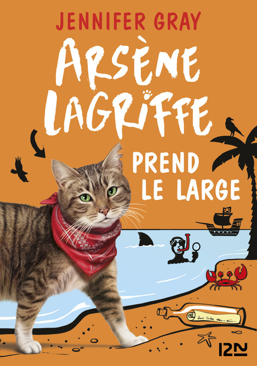 Couverture ebook de Arsène Lagriffe - tome 4 Prend le large, de Jennifer Gray
