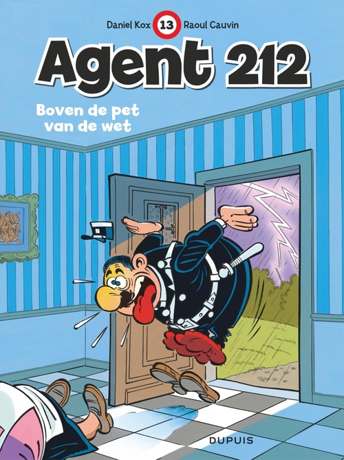 Couverture ebook de Boven de pet van de wet, de Kox/Cauvin