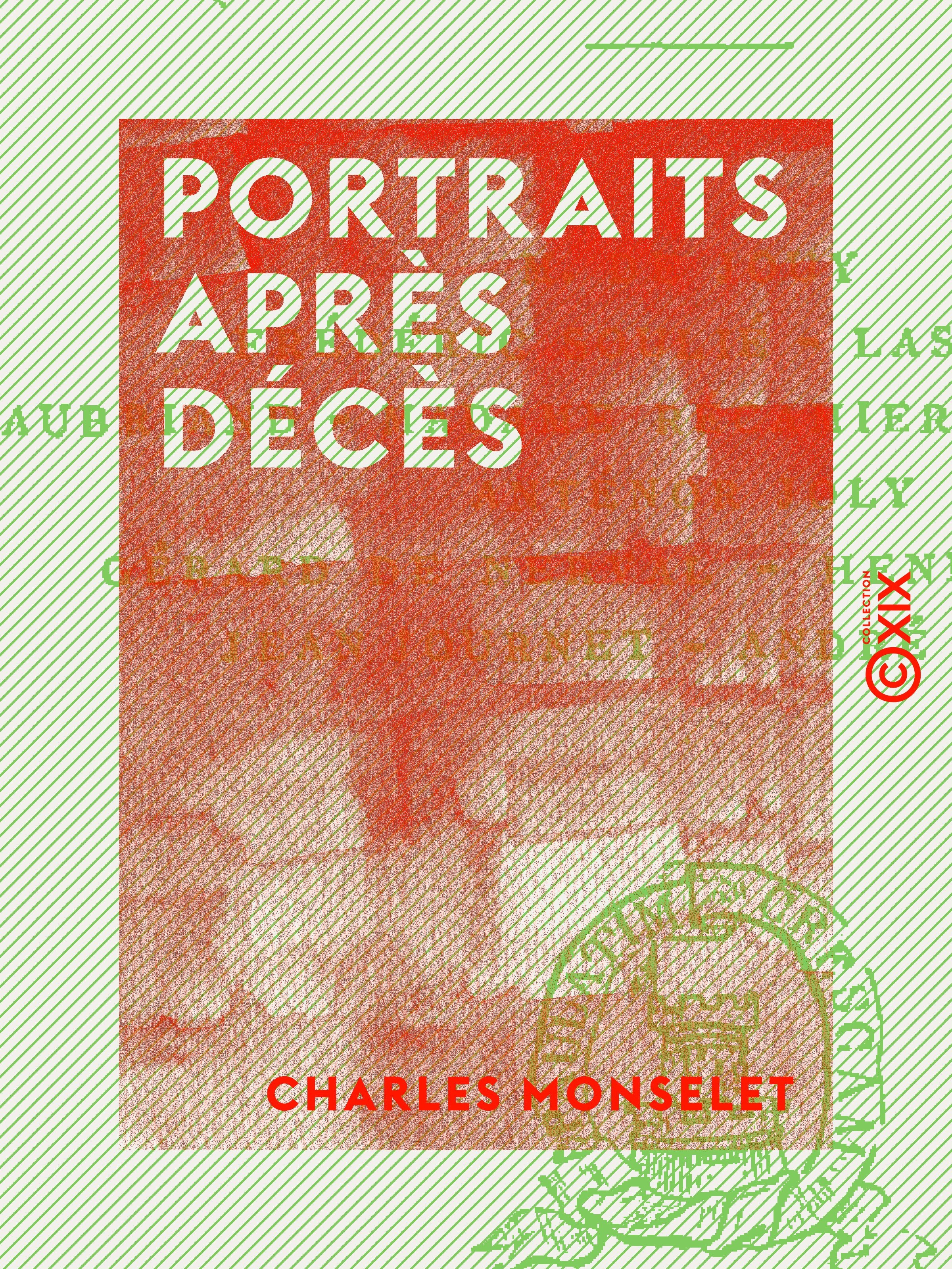ebook cover of Portraits après décès, by Charles Monselet