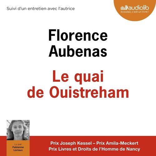 Couverture audiobook de Le quai de Ouistreham, de Florence Aubenas