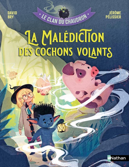 ebook cover of Le clan du chaudron : La malédiction des cochons volants, by David Bry