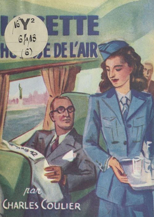 ebook cover of Lucette, hôtesse de l'air, by Charles Coulier