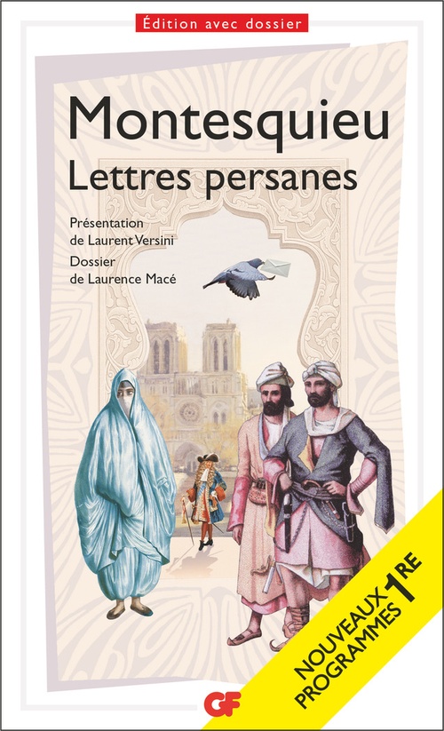 Couverture ebook de Lettres persanes, de Montesquieu