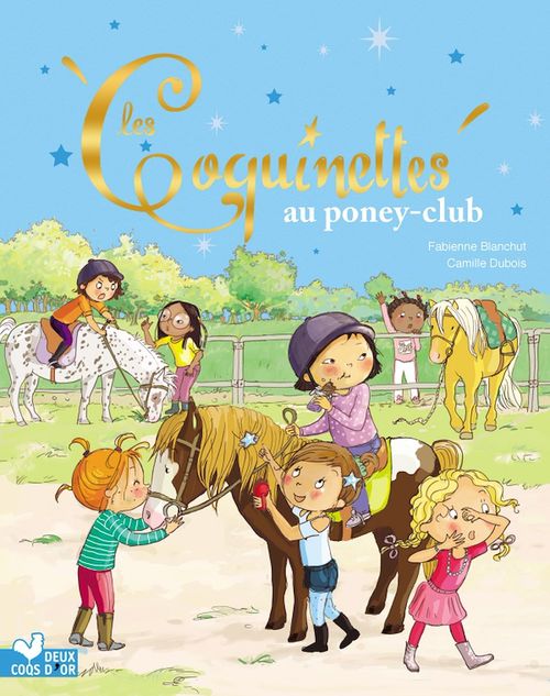 ebook cover of Les Coquinettes au poney club, by Fabienne Blanchut, Camille Dubois
