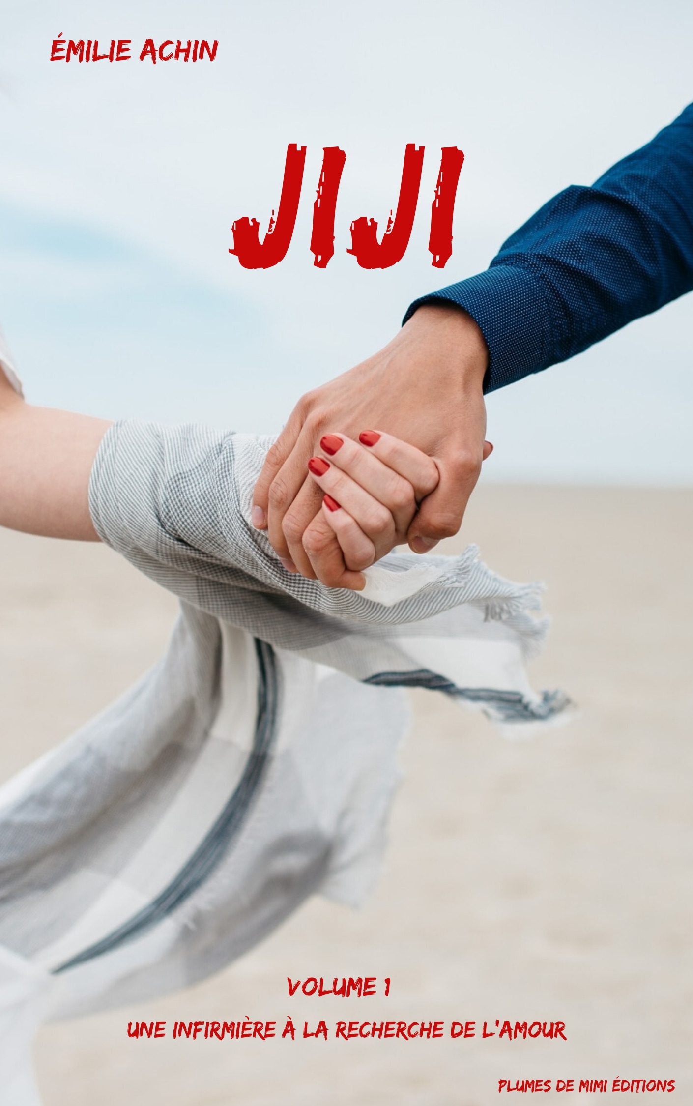 Couverture ebook de Jiji - Volume 1 : Une infirmière à la recherche de l'amour, de Emilie Achin