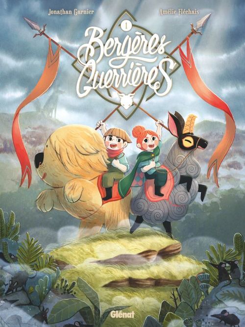 Couverture ebook de Bergères guerrières - Tome 01, de Amélie Fléchais