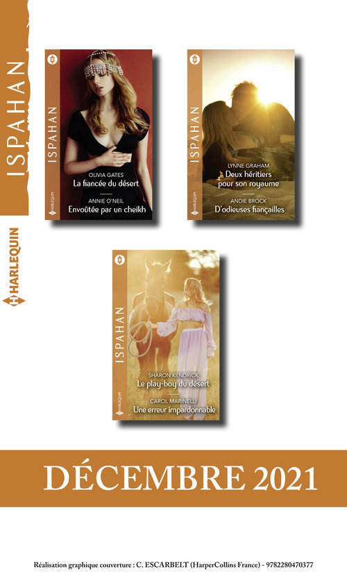 Couverture ebook de Pack mensuel Ispahan : 6 titres (Décembre 2021), de Collectif