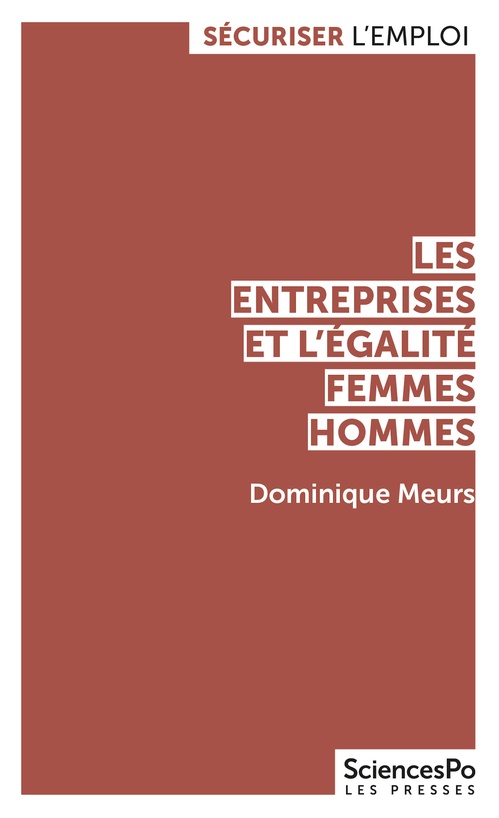 ebook cover of Les entreprises et l'égalité femmes-hommes, by Dominique MEURS