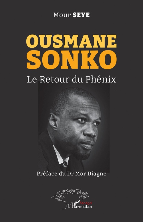 Couverture ebook de Ousmane Sonko, de Mour Seye