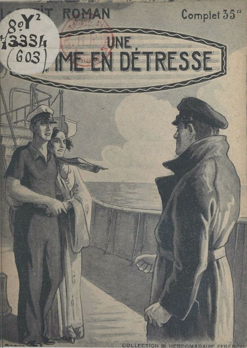 Couverture ebook de Une femme en détresse, de Jacques Redanges