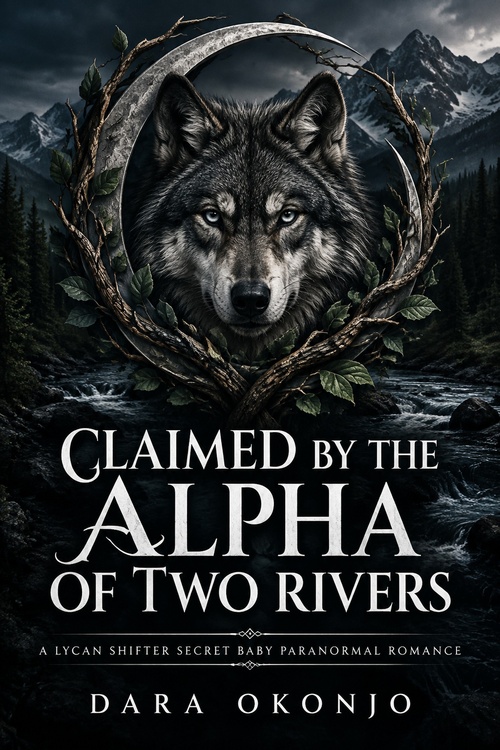 Couverture ebook de Claimed by the Alpha of Two Rivers, de Dara Okonjo