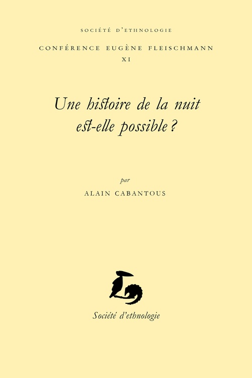 Couverture ebook de Une histoire de la nuit est-elle possible ?, de Alain Cabantous