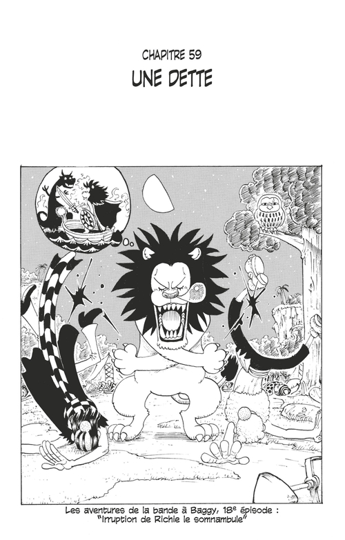 Couverture ebook de One Piece édition originale - Chapitre 59, de Eiichiro Oda