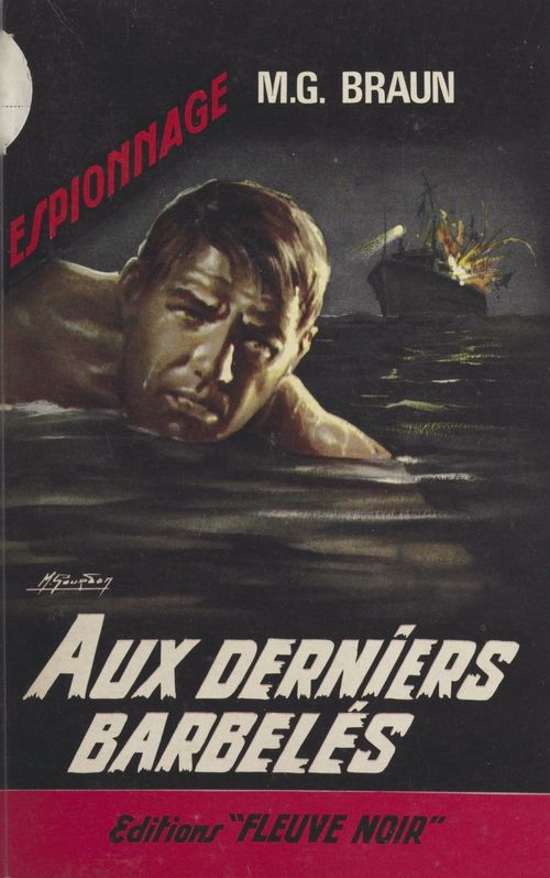 ebook cover of Aux derniers barbelés, by M.-G. Braun