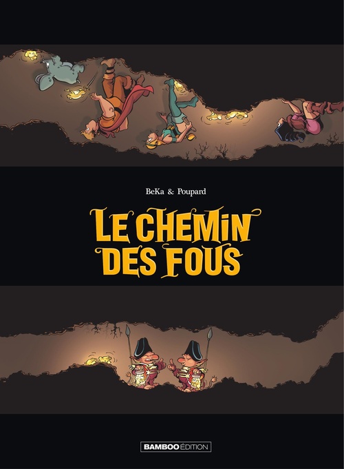 Couverture ebook de Le chemin des fous, de BeKa, Alexandre Mermin, Poupard