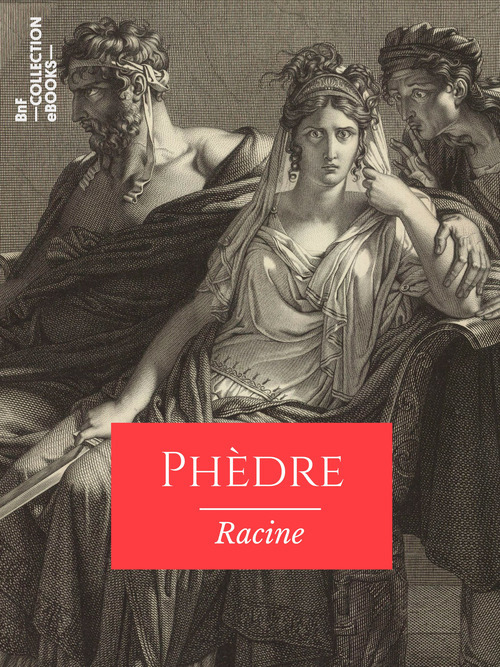 ebook cover of Phèdre, by Jean Racine