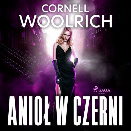 audiobook cover of Aniol w czerni, by Cornell Woolrich