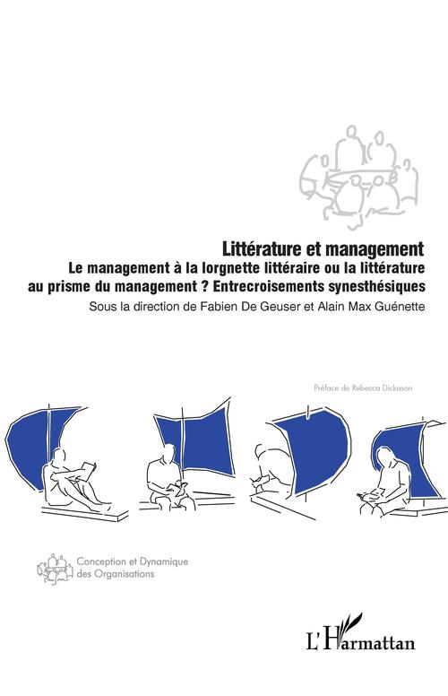 Couverture ebook de Littérature et management, de Fabien de Geuser, Alain max Guenette